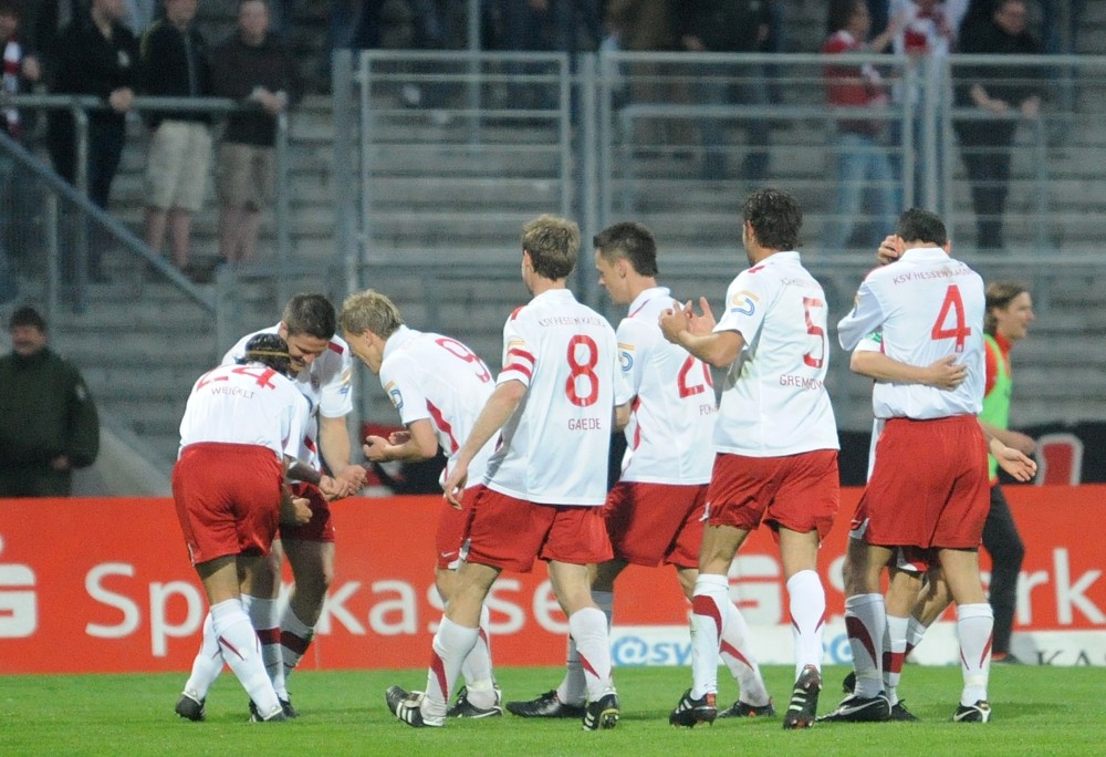 KSV Hessen - SG Sonnenhof Grossaspach: Jubel