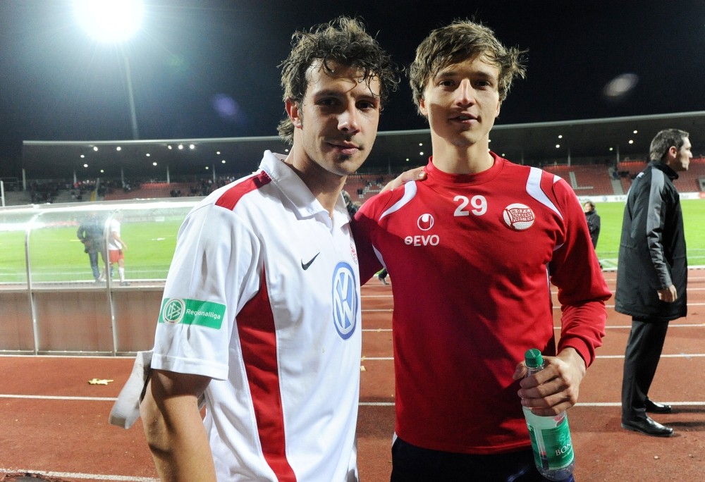 KSV Hessen - Offenbacher Kickers: Jens Grembowietz, Marcel Stadel