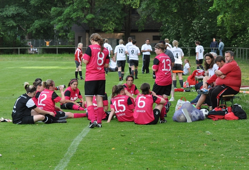 KSV Hessen Kassel - DFC Allendorf/Eder: Halbzeitpause