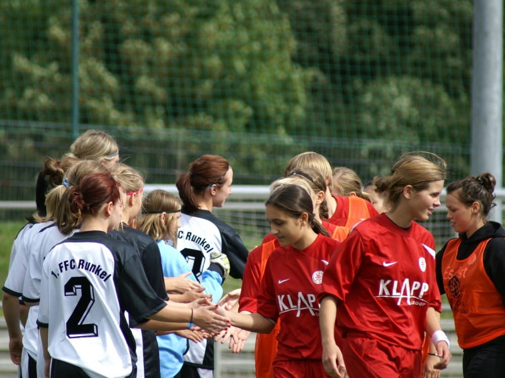 KSV Hessen Kassel B-Juniorinnen - 1. FFC Runkel: Vor dem Anstoß