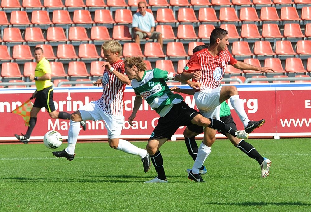 KSV Hessen - Greuther Fürth II: Viktor Riske, Caner Metin