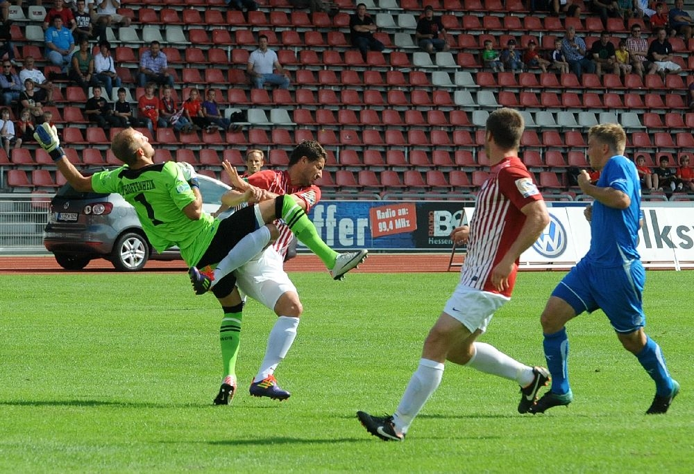 KSV Hessen - TSG 1899 Hoffenheim II: Nazif Hajdarovic, Tobias Damm