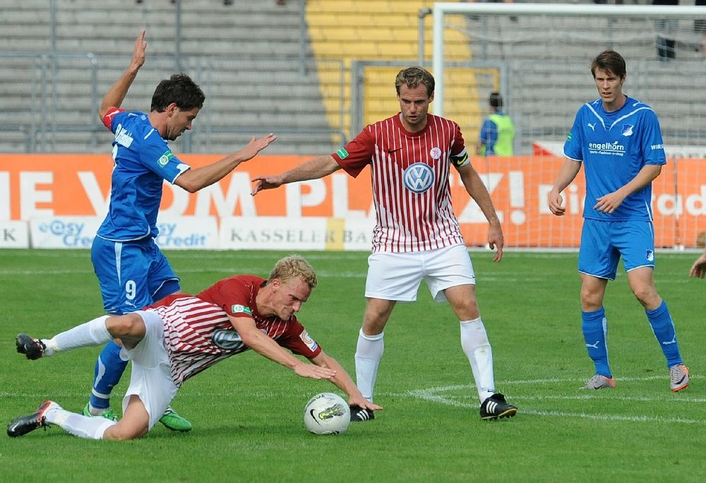 KSV Hessen - TSG 1899 Hoffenheim II: Sebastian Gundelach, Enrico Gaede