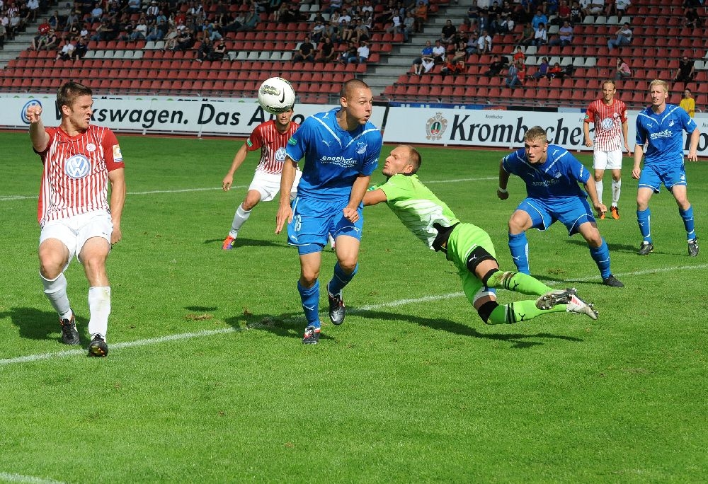 KSV Hessen - TSG 1899 Hoffenheim II: Tobias Damm, Nazif Hajdarovic