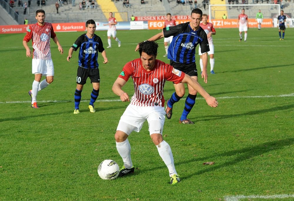 KSV Hessen - Waldhof Mannheim: Nazif Hajdarovic, Christopher Nguyen