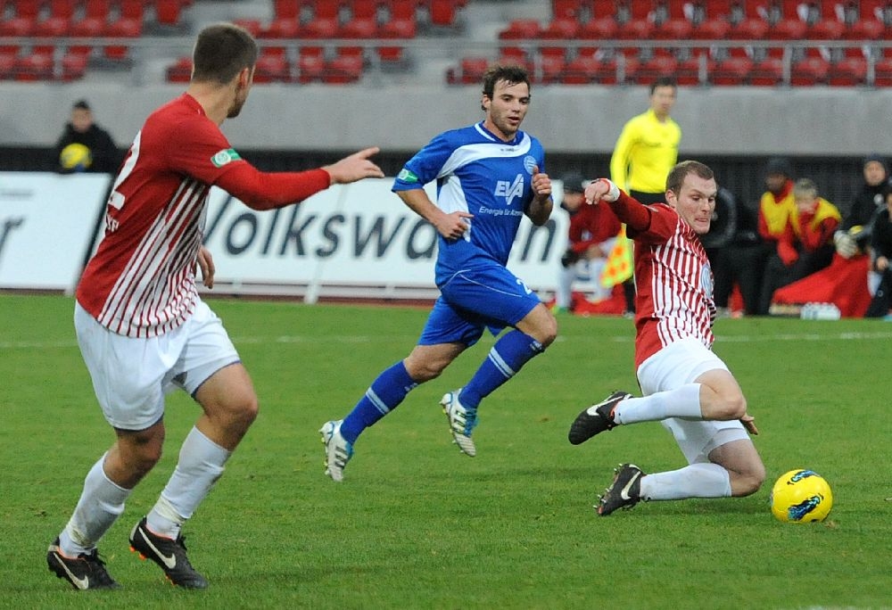 KSV Hessen - Bayern Alzenau: Tobias Damm, Dennis Wehrendt