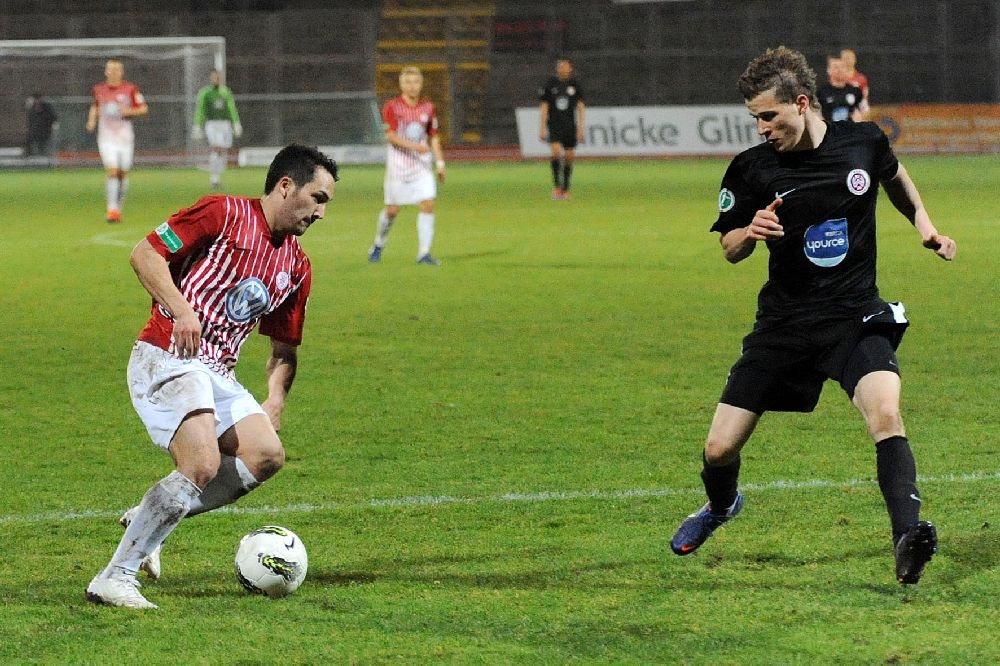 Hessenpokal, Viertelfinale, KSV, Wehen Wiesbaden, Christopher Nguyen