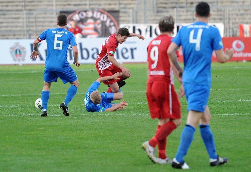 KSV Hessen Kassel, Karlsruhe SC II, Jannik Weingarten, Andreas Mayer