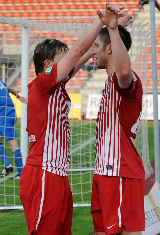 KSV Hessen Kassel, Karlsruhe SC II, Andreas Mayer, Tobias Damm