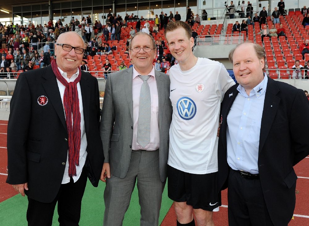 Thorsten Bauer, Abschiedsspiel: Bernd Mart, Jürgen Kaiser, Thorsten Bauer, Joe Gibbs
