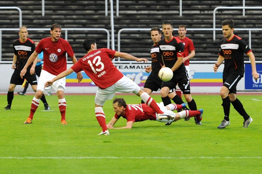 KSV Baunatal, KSV Hessen Kassel, Sebastian Schmeer, Ricky Pinheiro, Gabriel Gallus