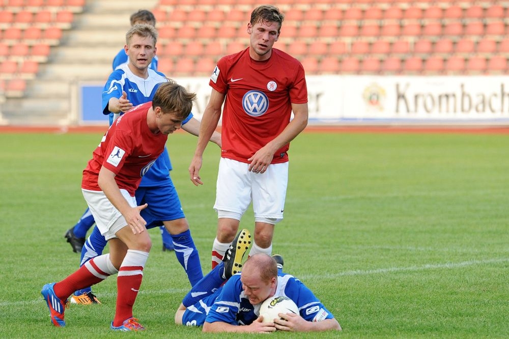 KSV Hessen Kassel, OSC Vellmar, Krombacher Pokal, Gabriel Gallus, Sebastian Schmeer