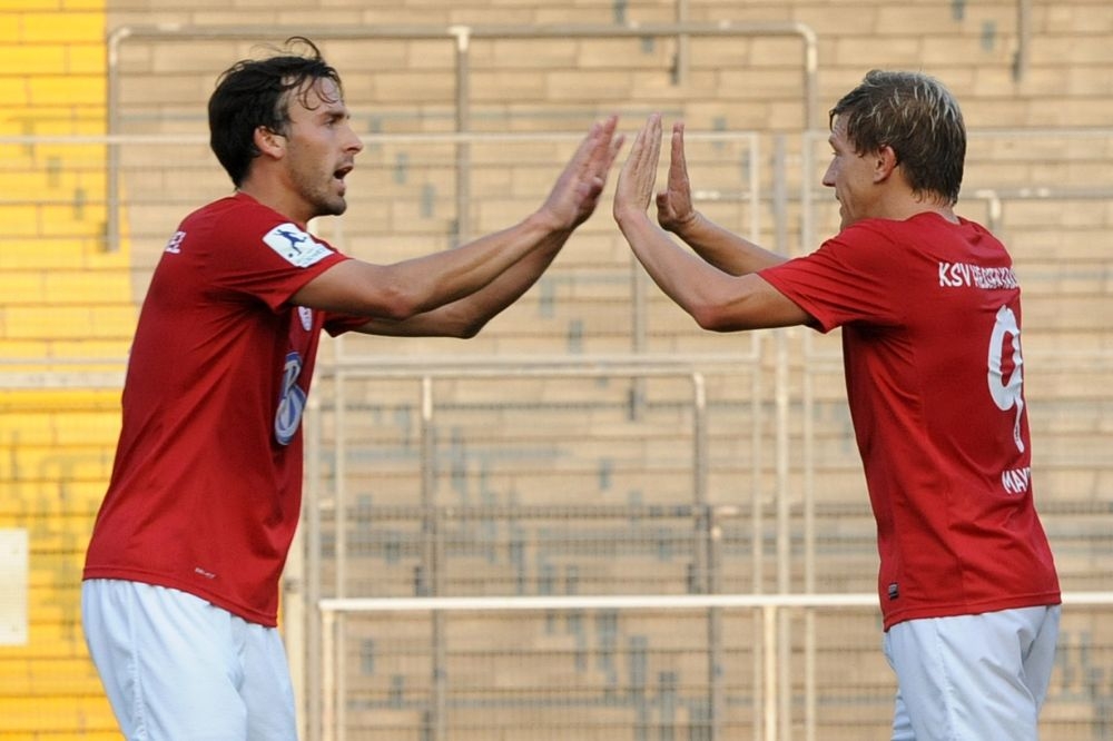 KSV Hessen Kassel, OSC Vellmar, Krombacher Pokal, Jubel, Tobias Becker, Andreas Mayer