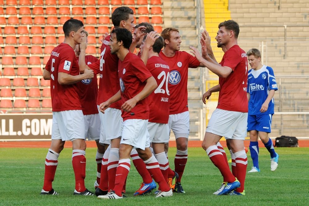 KSV Hessen Kassel, OSC Vellmar, Krombacher Pokal, Jubel