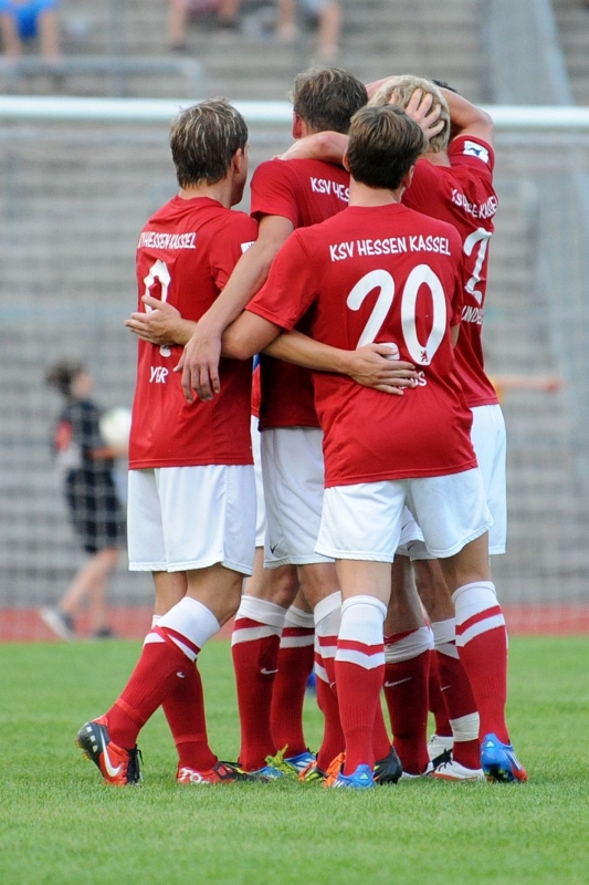 KSV Hessen Kassel, OSC Vellmar, Krombacher Pokal, Jubel