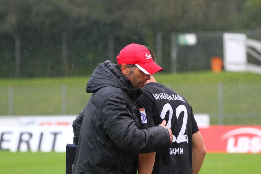 SC Pfullendorf - KSV Hessen: Uwe Wolf, Tobias Damm