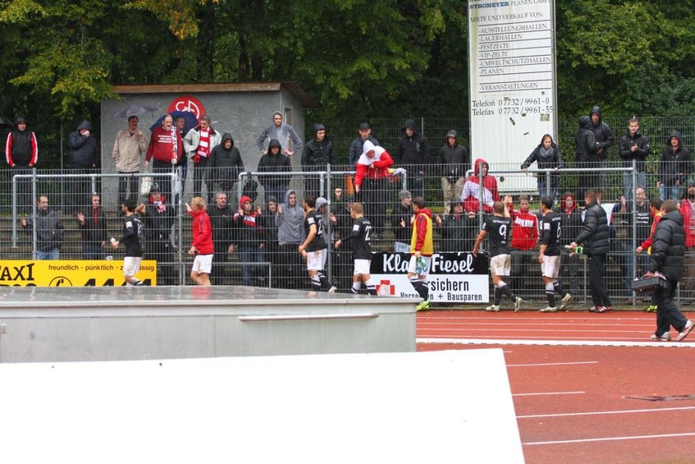 SC Pfullendorf - KSV Hessen: Fans