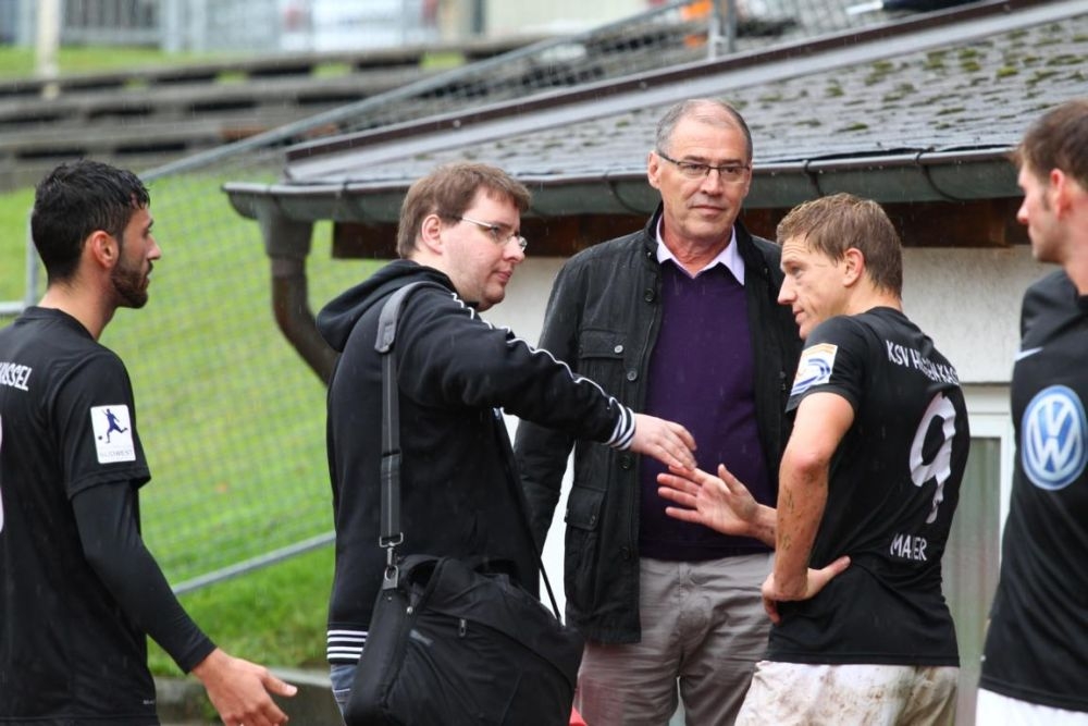 SC Pfullendorf - KSV Hessen: Torsten Pfennig, Andreas Mayer