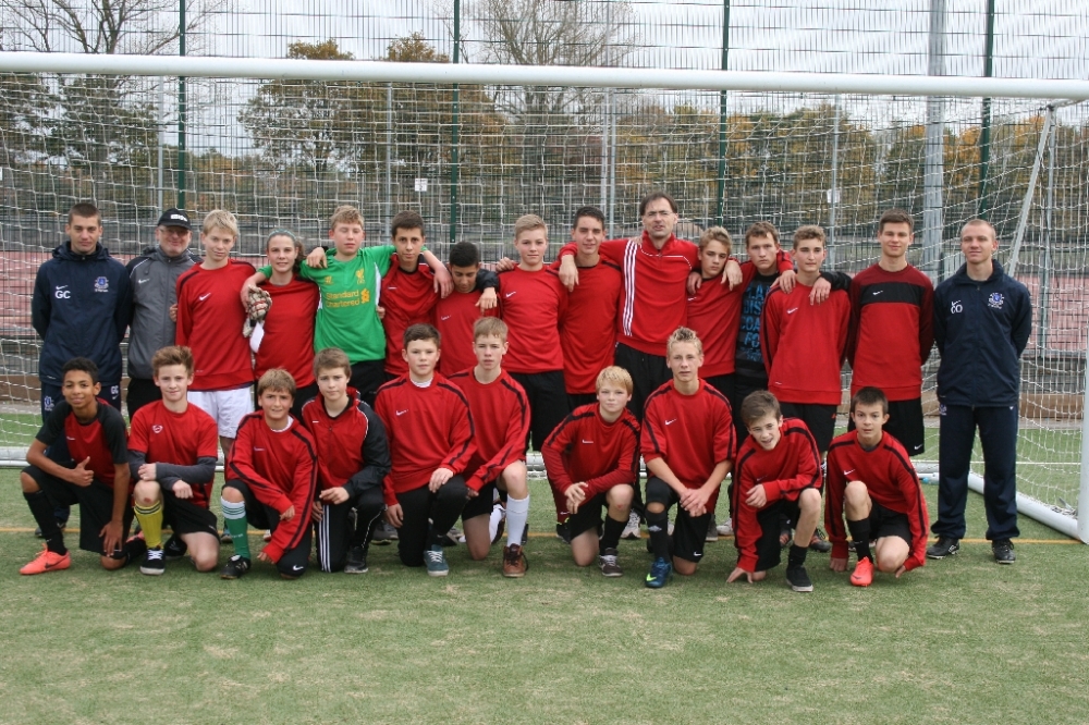 Training mit Everton Scouts