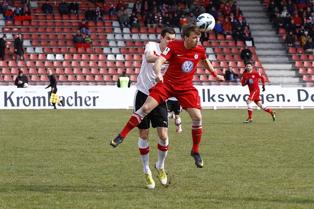 Gallus gewann einige Kopfballduelle