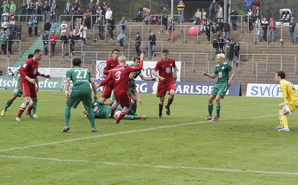 Steffen Dieck erzielt das Führungstor