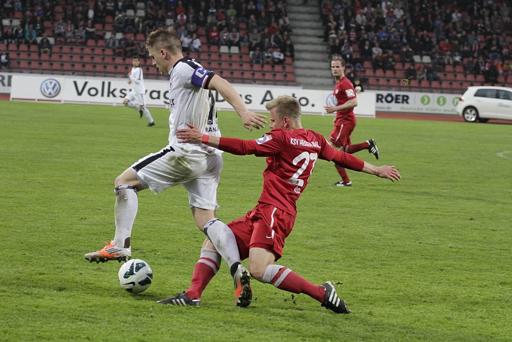 Viktor Riske, sehr zweikampfstark