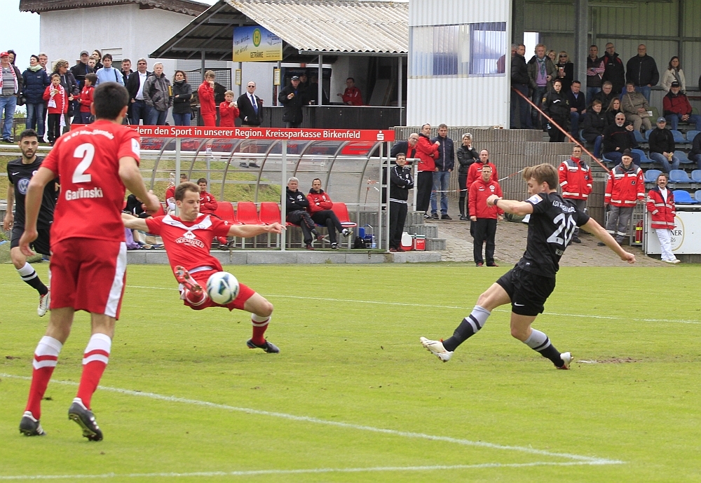 Gabriel Gallus erzielt das 2:0