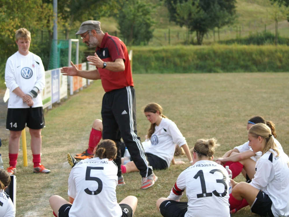 KSV Frauen - Kammerbach: Halbzeitansprache