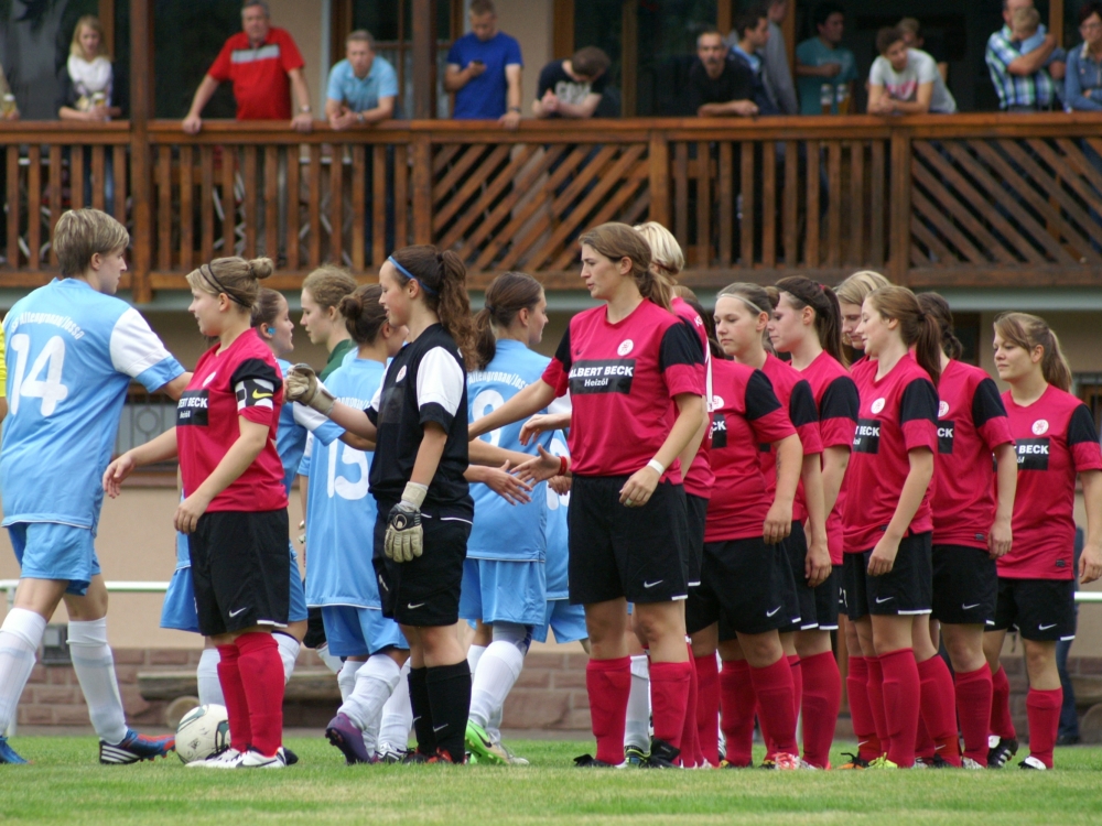 KSV Frauen - Jossa: Vor Spielbeginn