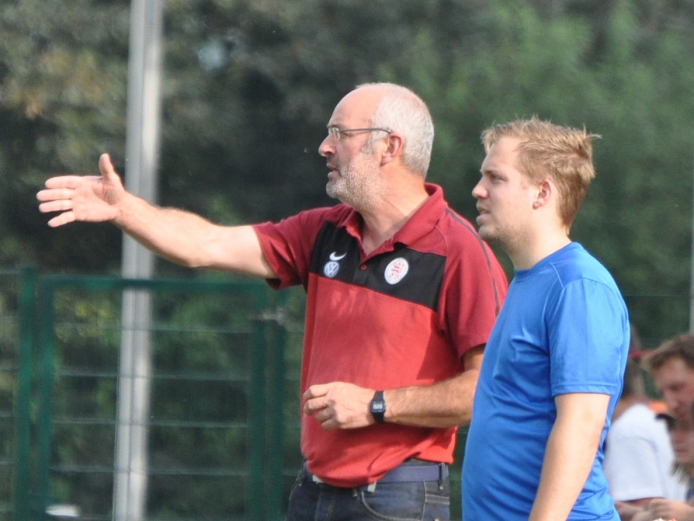 KSV Frauen - Vikt. Großenenglis: Carlos Serrano und Jan-Henrik Hoppe