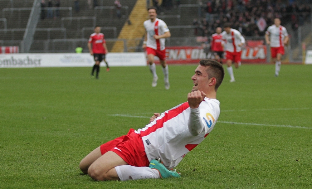 Marco Dawid, Torschütze zum 1:0