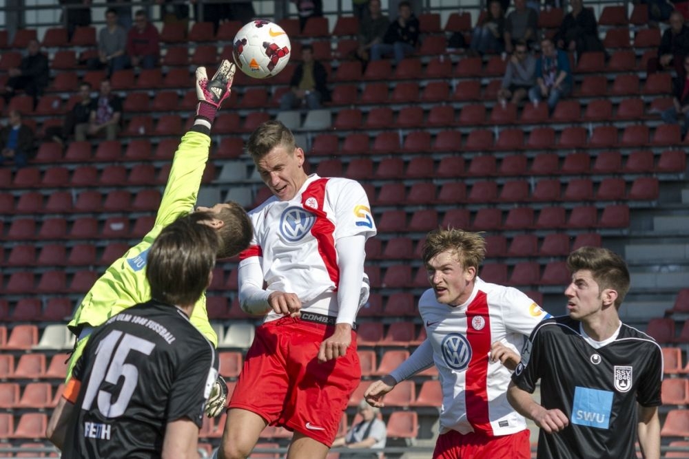 KSV Hessen - SSV Ulm 1846 Fussball: Matthias Rahn, Christopher Kullmann