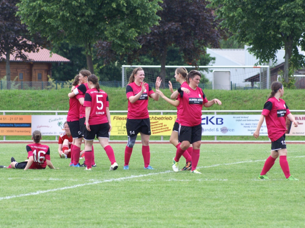 DFC Allendorf/Eder - KSV Hessen Frauen: Nach dem Abpfiff