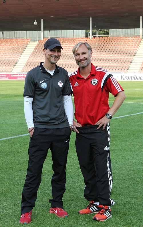 Matthias Mink und Willi Kronhardt
