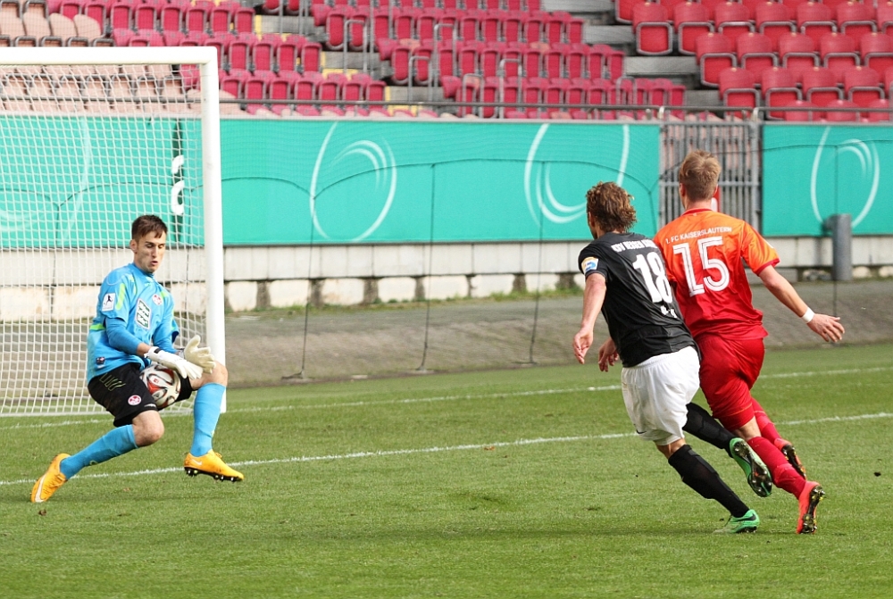 Bektashi mit der Grosschance zum möglichen 2:0