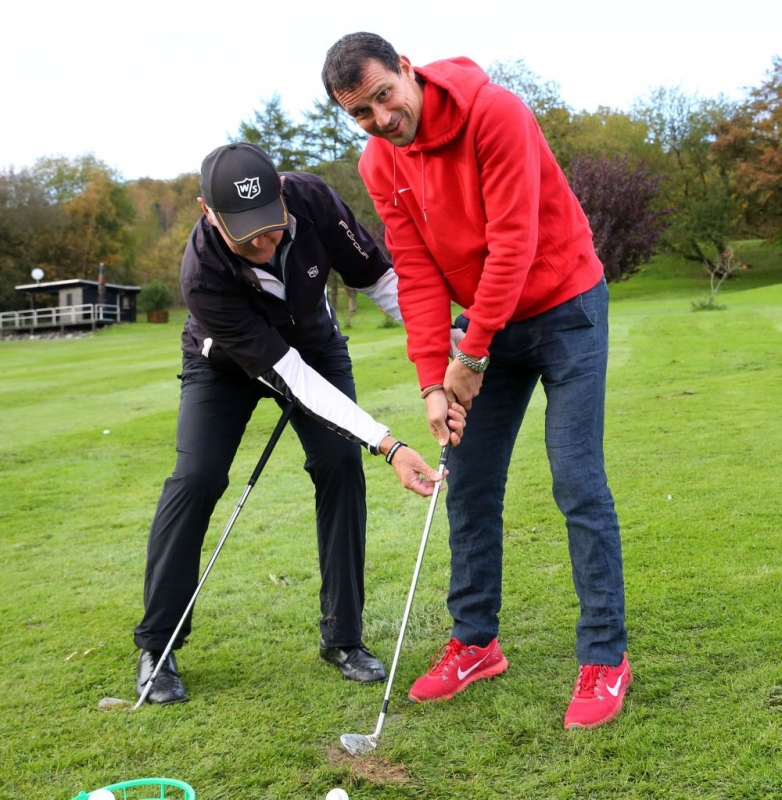 Teambuilding-Massnahme: KSV Hessen geht Golfen Golf Club Kassel Wilhelmshöhe
Foto: Fischer