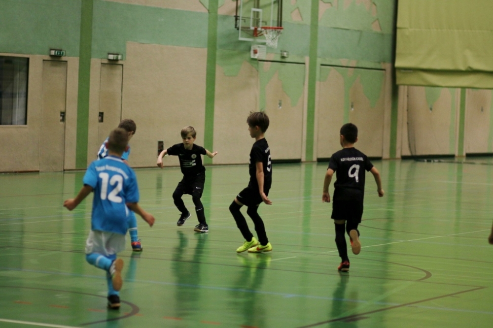 U10 beim 1.Hallenturnier