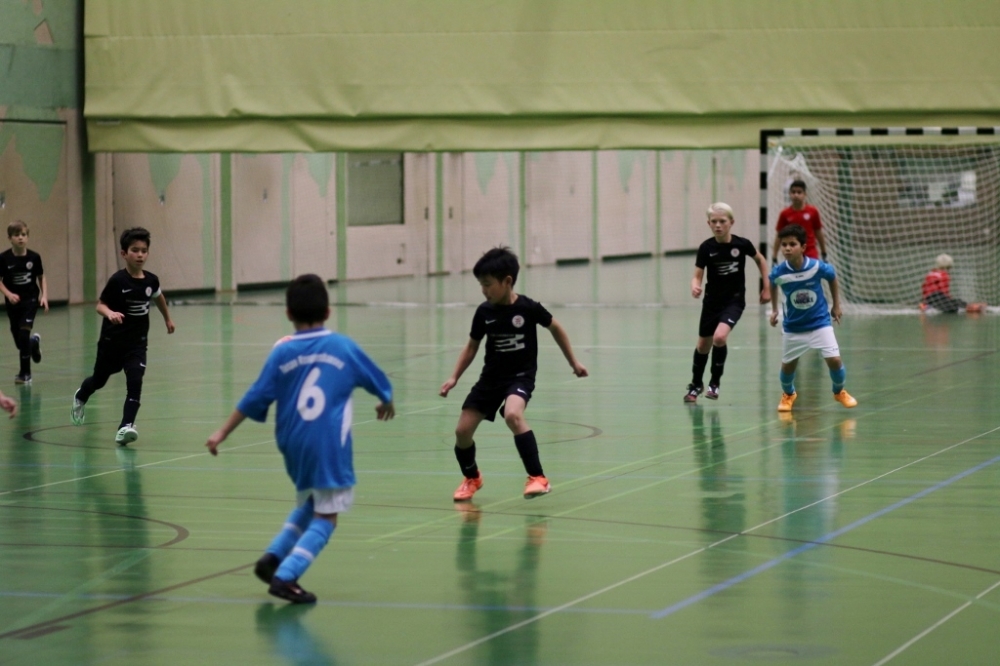 U10 beim 1.Hallenturnier