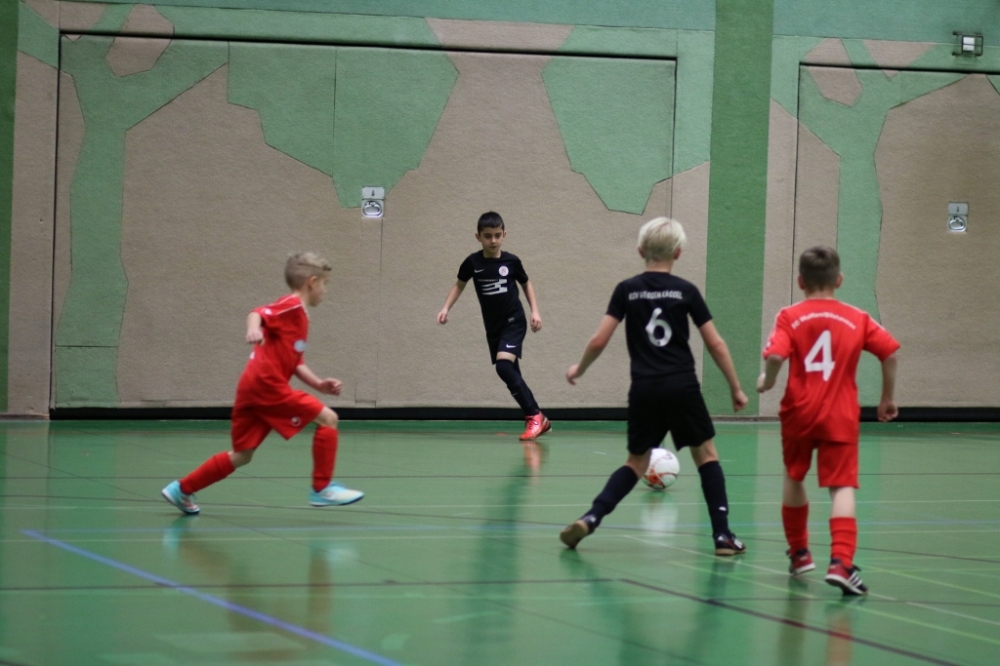 U10 beim 1.Hallenturnier