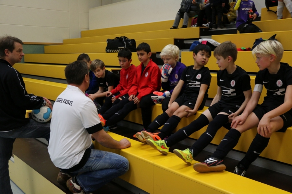 U10 beim Turnier von Fortuna Kassel