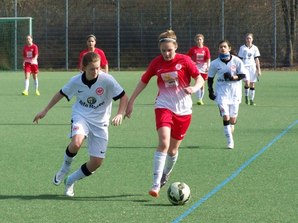 KSV C-Mädchen - Eintracht Frankfurt (März 2015)