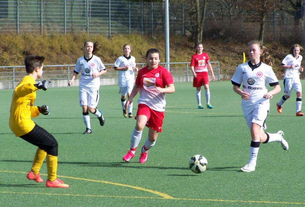 KSV C-Mädchen - Eintracht Frankfurt (März 2015)