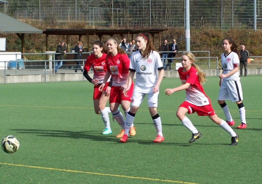 KSV C-Mädchen - Eintracht Frankfurt (März 2015)