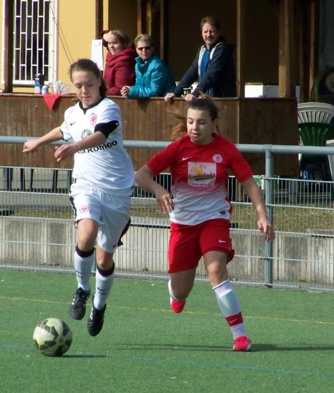 KSV C-Mädchen - Eintracht Frankfurt (März 2015)