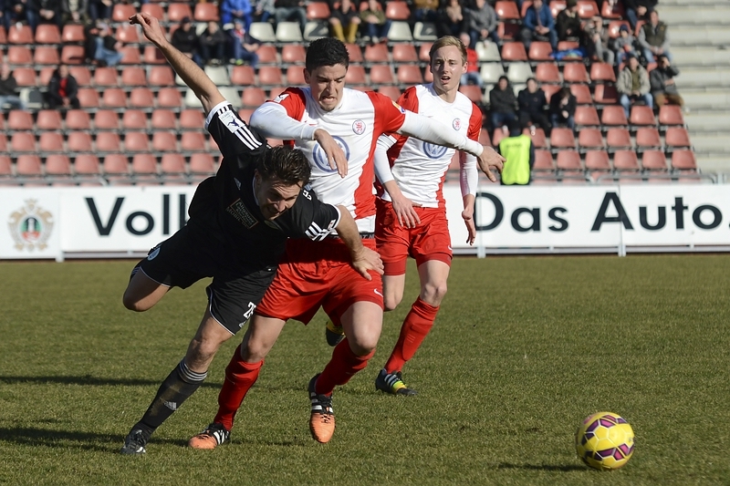 KSV Hessen - FC Homburg: Stefan Müller, Nico Perrey