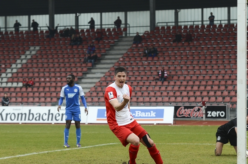 Stefan Müller erzielt das 2:0