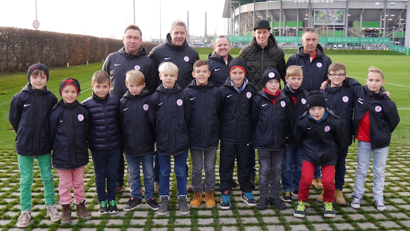 U10 zu Gast beim VFL Wolfsburg und Julian Draxler