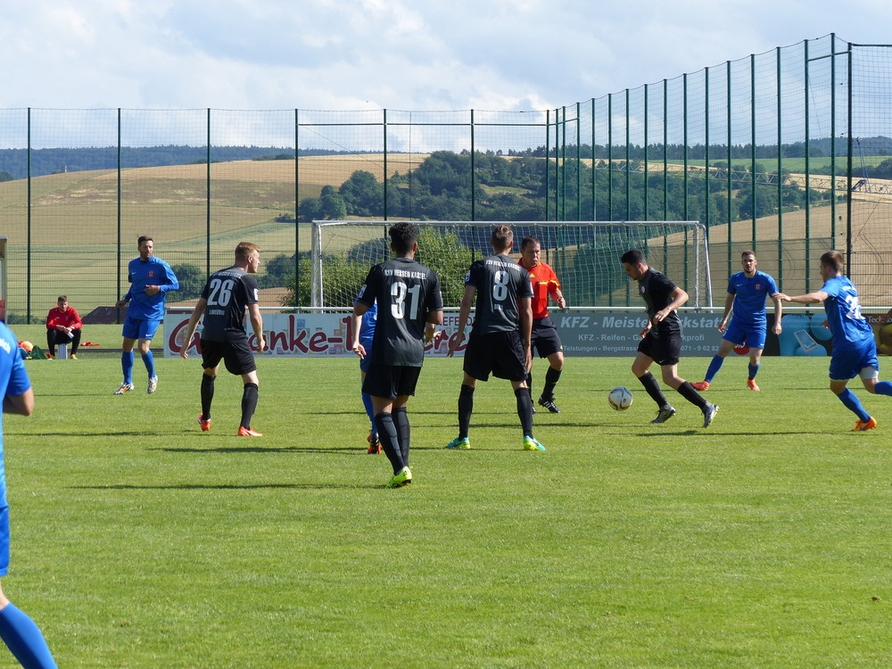 Testspiel gegen Dreieich