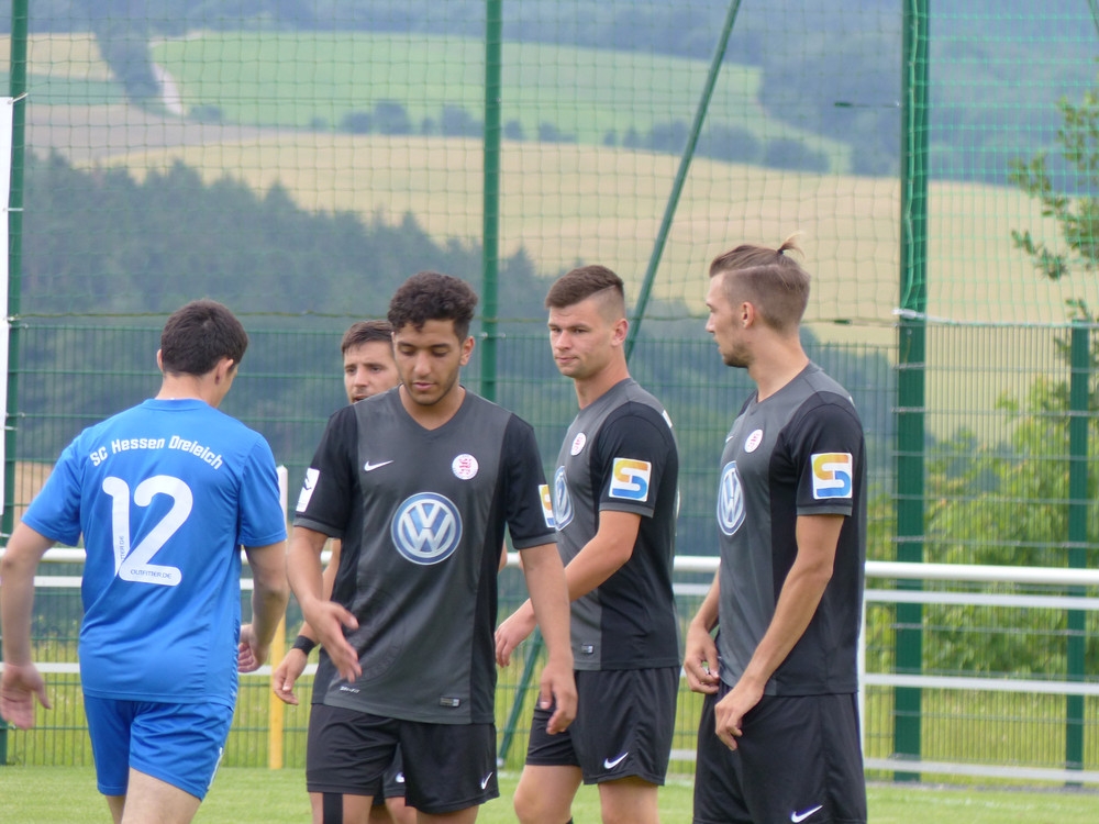 Testspiel gegen Dreieich