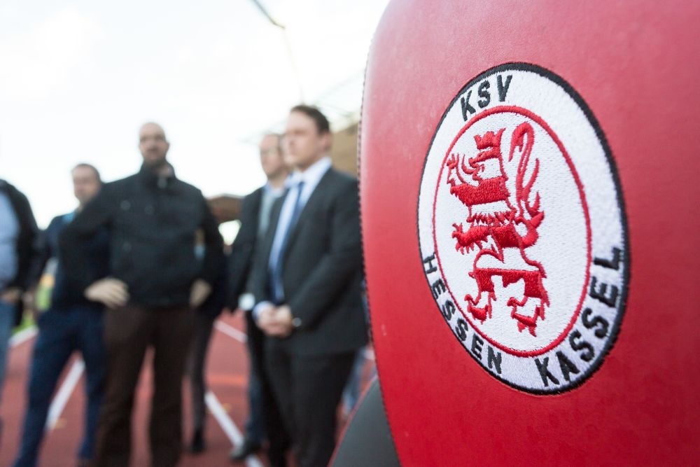 Regionalmanagement NordHessen zu Gast beim KSV Hessen Kassel im Auestadion. Foto: Heiko Meyer